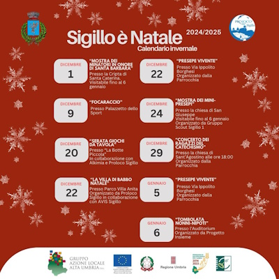  spielplan Sigillo ist Weihnachten - Sigillo 